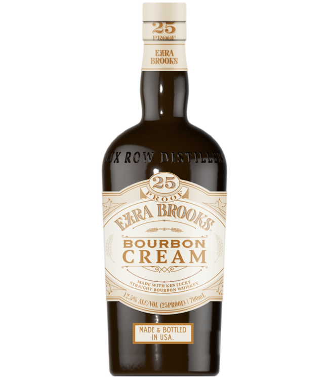 Ezra Brooks Bourbon Cream 25 Proof 0.70 ltr 12.5%