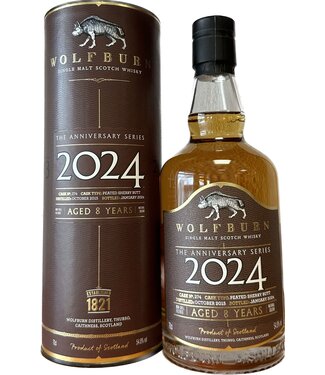 Wolfburn Wolfburn 8 Years Old 2015  Cask #274 The Anniversary Series 0,70 ltr 54,8%