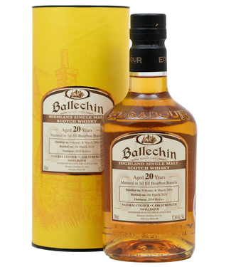 Ballechin Ballechin 20 Years Old 2004 Bourbon Cask 0,70 ltr 52,8%