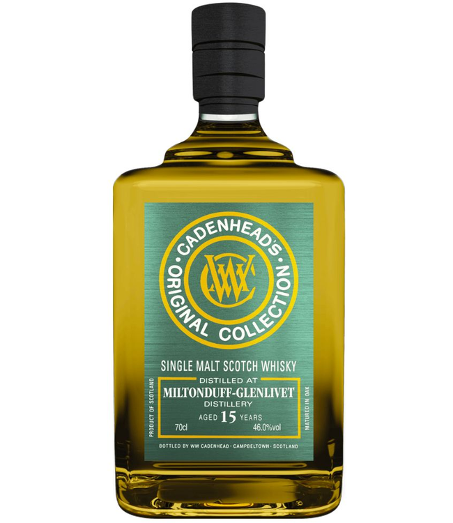 Miltonduff 15 Years Old Cadenhead Original Collection 0,70 ltr 46%
