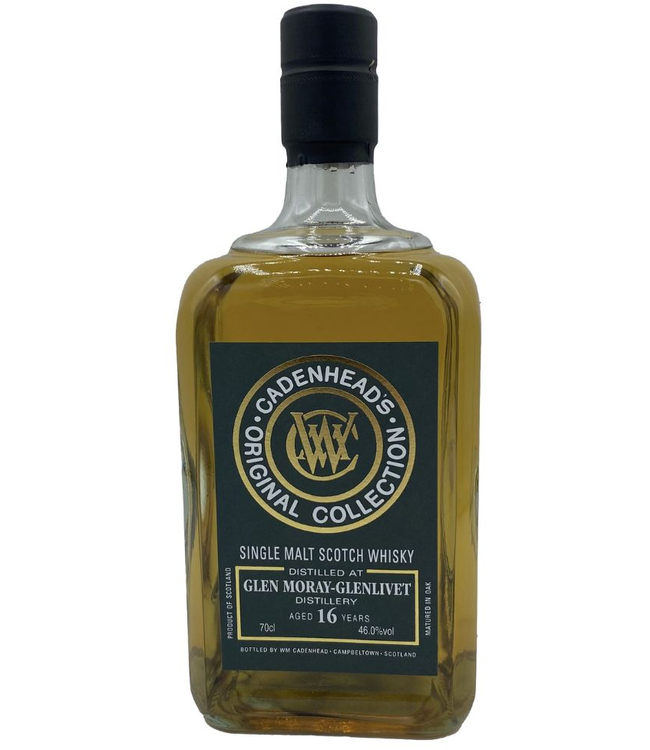 Glen Moray 16 Years Old Cadenhead Original Collection 0,70 ltr 46%