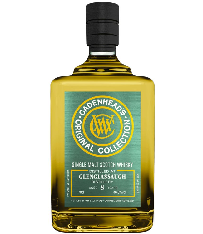 Glenglassaugh 8 Years Old Cadenhead Original Collection 0,70 ltr 46%