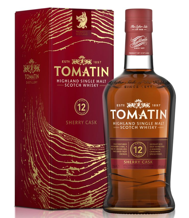 Tomatin 12 Years Old Sherry Cask 0,70 ltr 40%