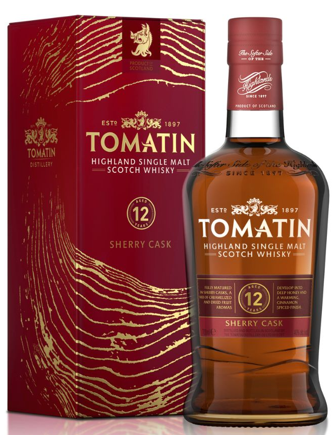 Tomatin 12 Years Old Sherry Cask 0,70 ltr 40%