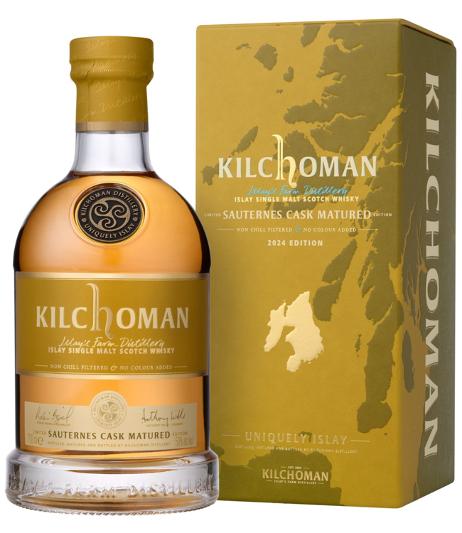 Kilchoman Sauternes Cask Matured 2024 Edition 0,70 ltr 50%