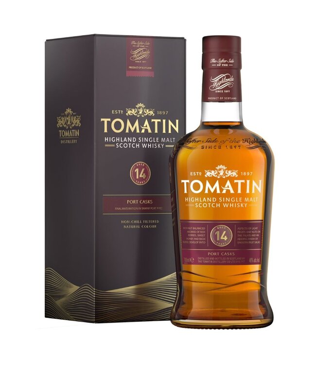 Tomatin 14 Years Old Portwood Finish 0,70 ltr 46%