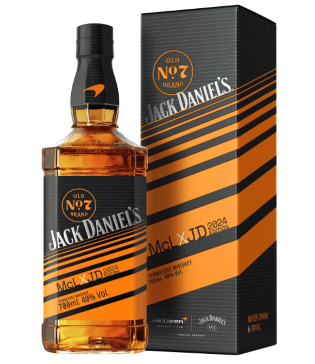 Jack Daniels Mclaren Formule 1 Team 2024 Edition 0,70 ltr 40%
