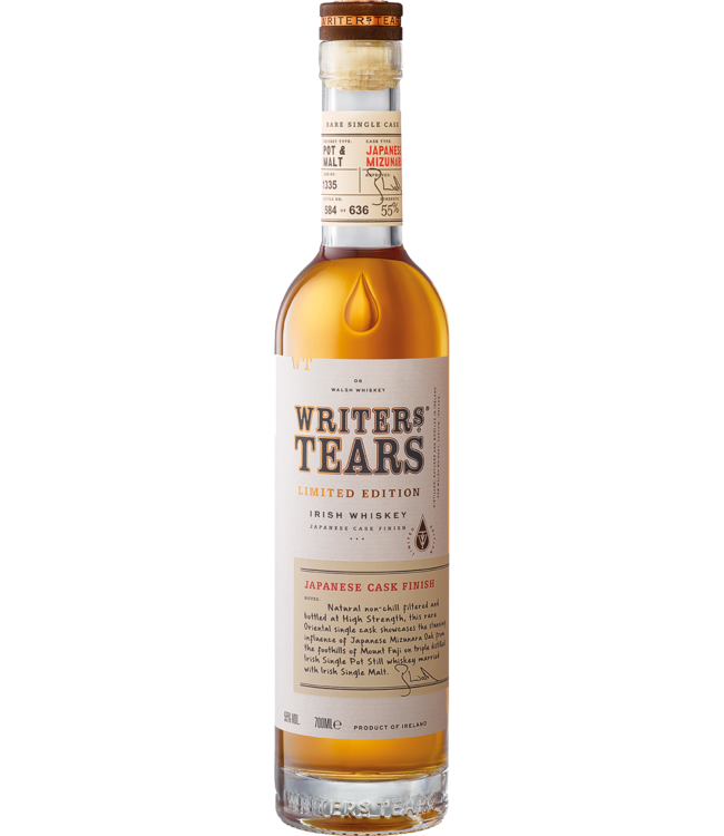 Writer's Tears Japanese Mizunara Cask 0,70 ltr 55%