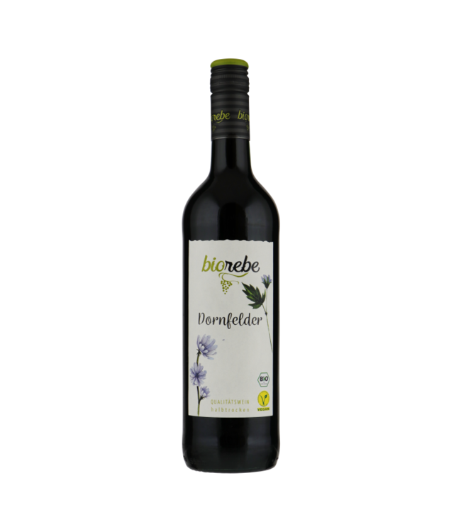 Biorebe Dornfelder Rheinhessen Qba Halbtrocken (Bio) 0,75 ltr 11,5%