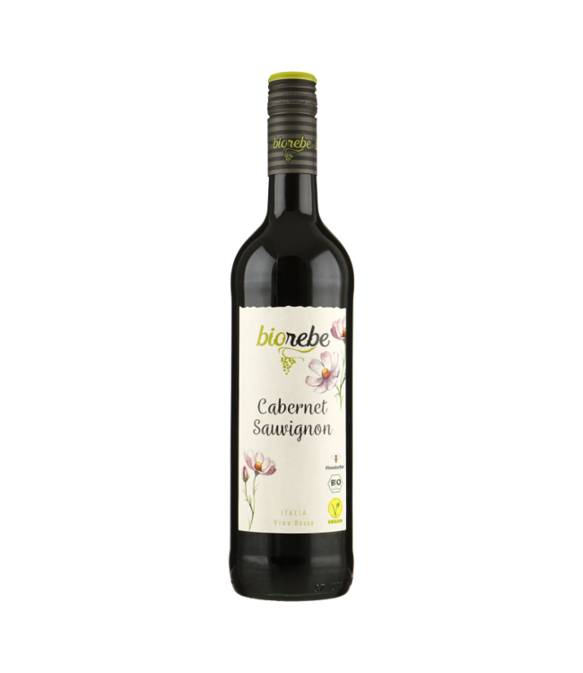 Biorebe Cabernet Sauvignon Igp (Bio) 0,75 ltr 14%