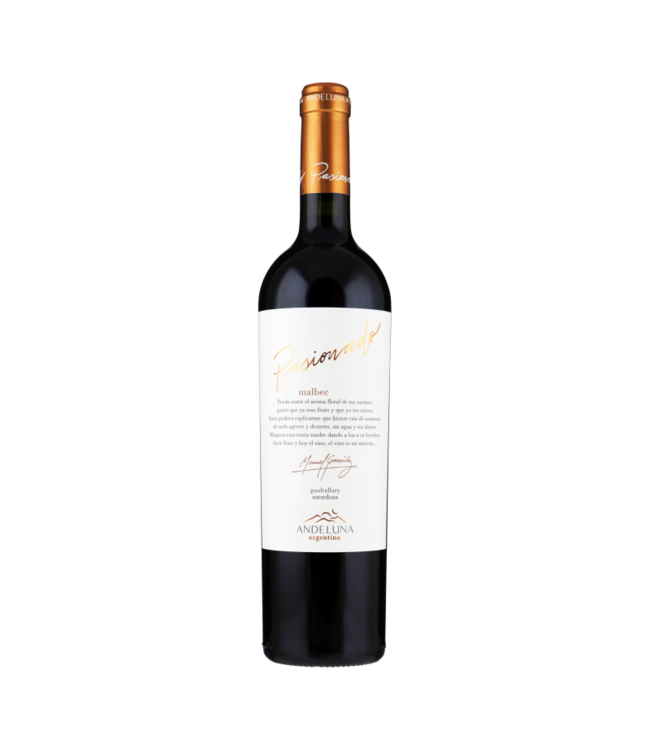 Andeluna Pasionado Malbec 0,75 ltr 14,5%