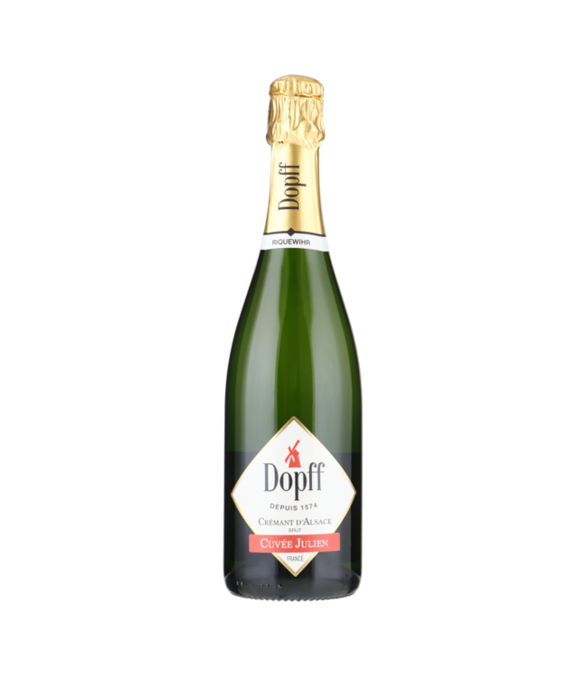 Dopff Au Moulin Cremant D'Alsace -Cuvee Julien-Brut 0,75 ltr 12%
