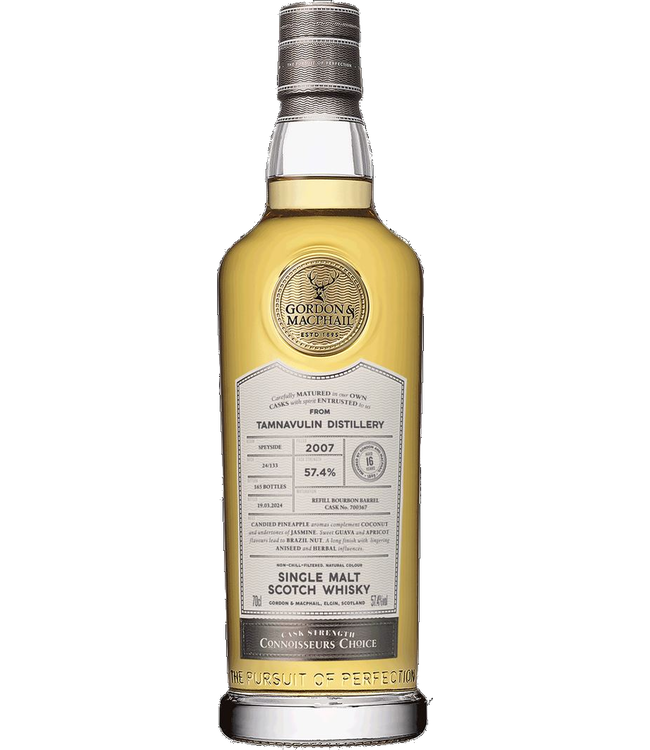 Tamnavulin 16 Years Old 2007 Gordon & MacPhail 0,70 ltr 57,4%