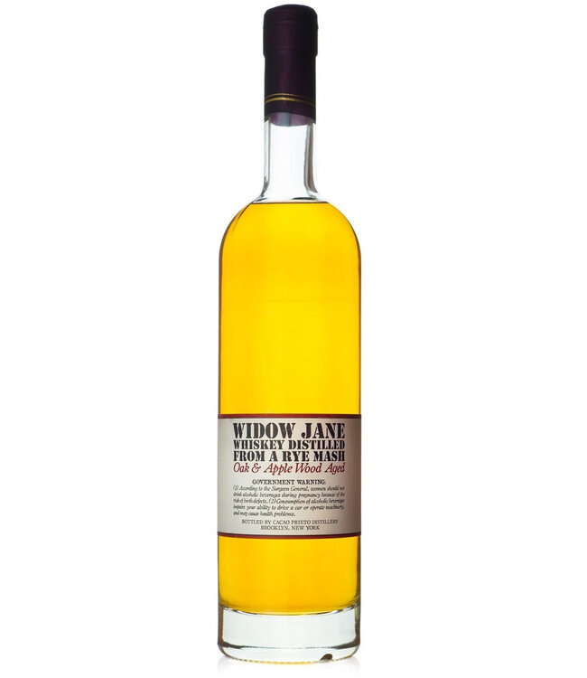 Widow Jane Rye Mash Oak & Applewood Whiskey 0,70 ltr 45,5%