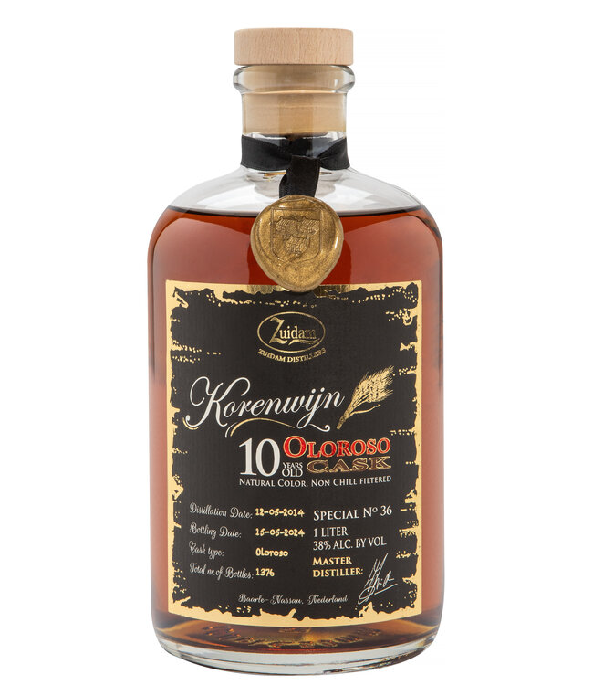 Zuidam Special No. 36 Korenwijn 10 Years Old Oloroso 1,00 ltr 38%