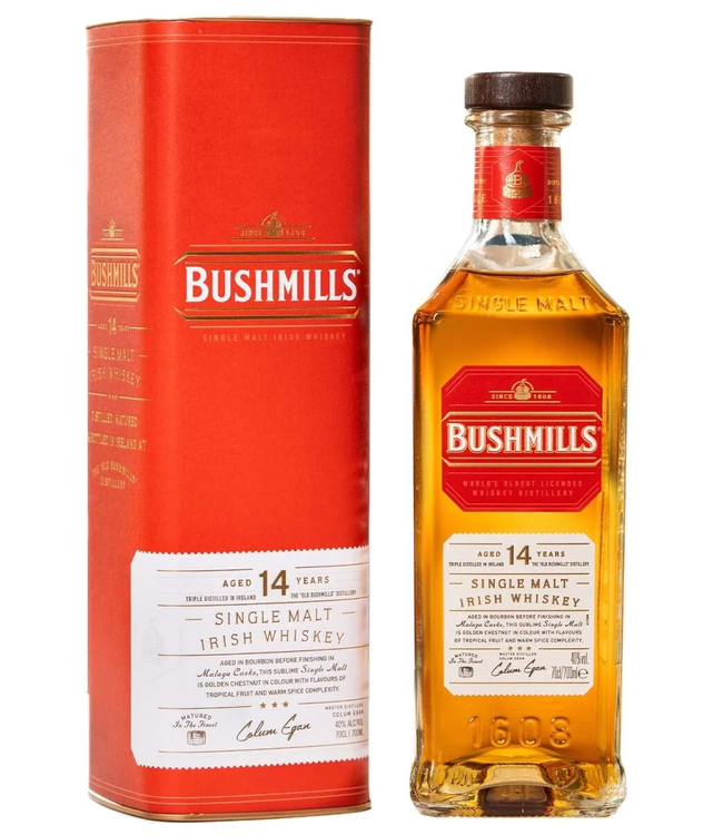 Bushmills 14 Years Old Malaga Cask 0,70 ltr 40%