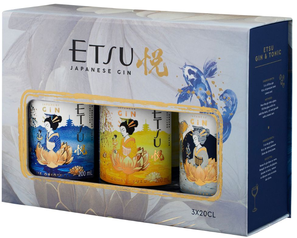 Gin Etsu Japan Giftpack 0.60 ltr 43.67%
