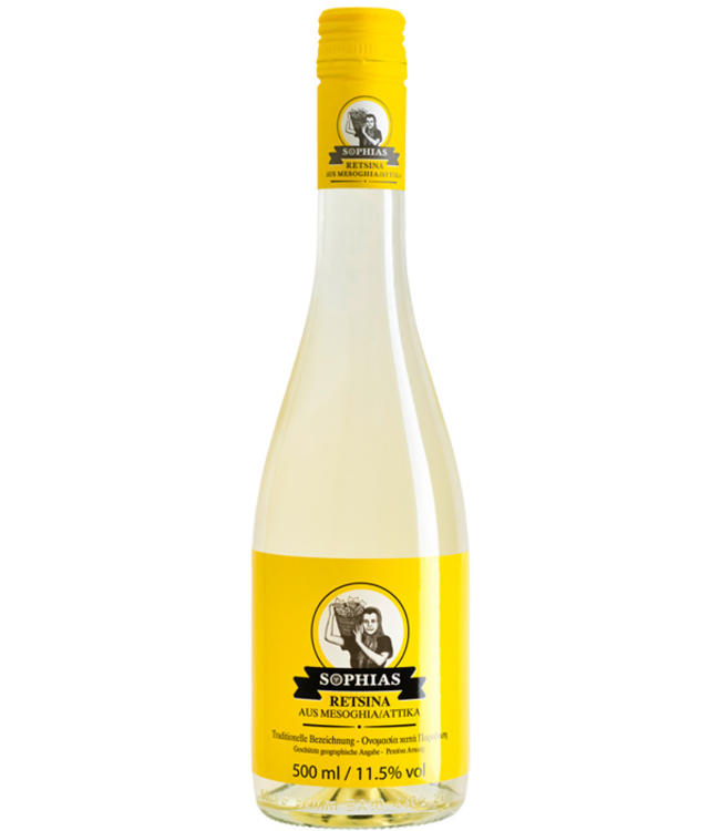 Cavino Sophias Retsina Of Attica 0,50 ltr 11,5%