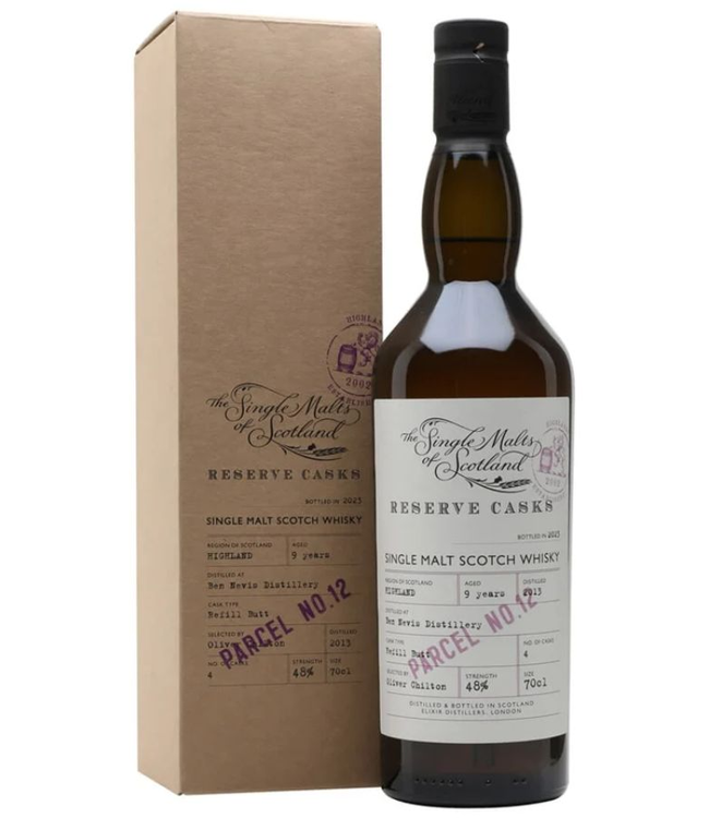 Ben Nevis 9 Years Old Reserve Casks #12 Single Malts Of Scotland 0,70 ltr 48%