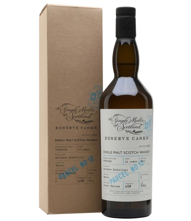 Aultmore 12 Years Old Reserve Casks #12 Single Malts Of Scotland 0,70 ltr 48%