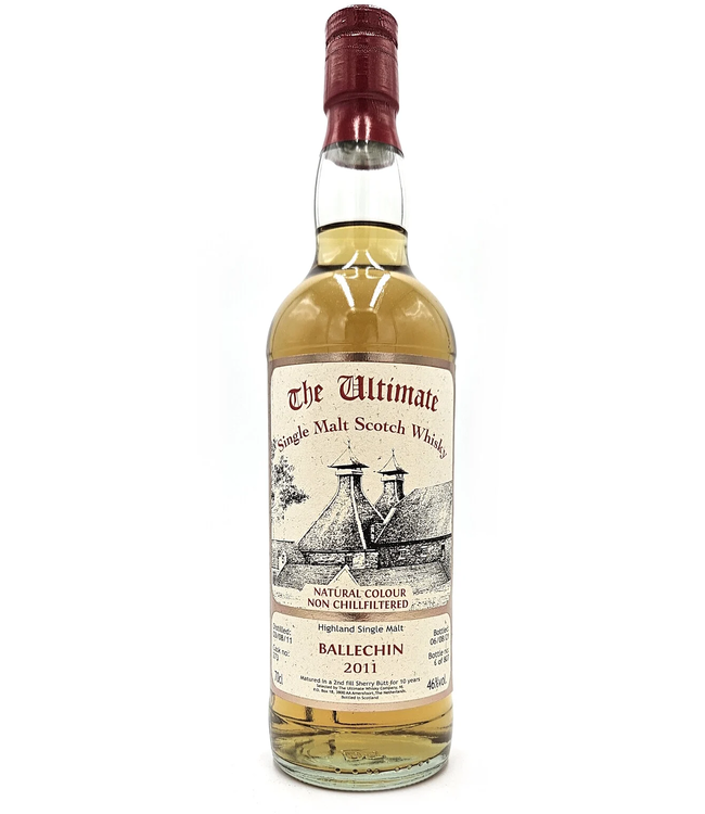 Ballechin 10 Years Old 2011 The Ultimate Selection Cask 273 0,70 ltr 46%