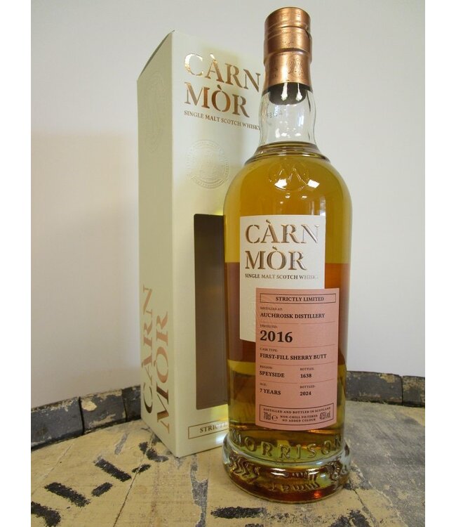 Auchroisk 7 Years Old 2016 Carn Mor 0.70 ltr 47.5%