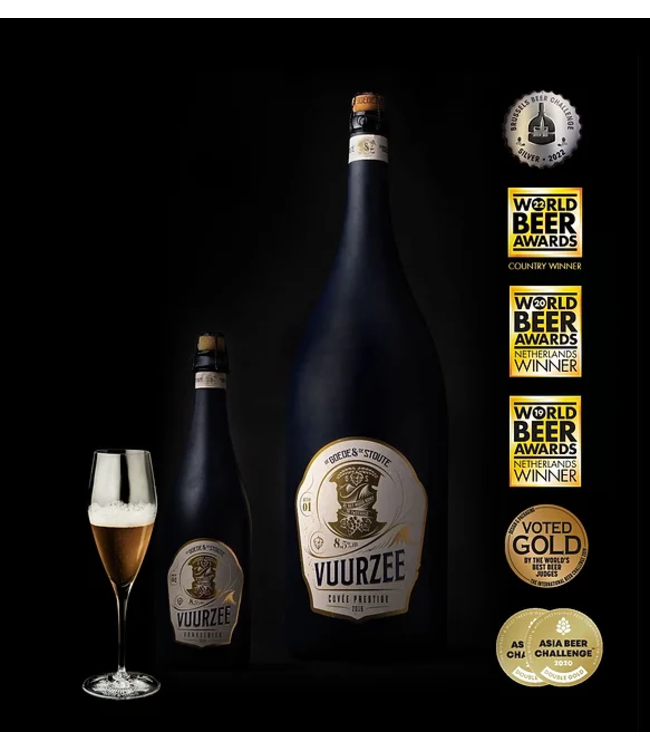 Vuurzee Cuvee De Prestige 2023 De Goede & De Stoute 0,75 ltr 8,5%