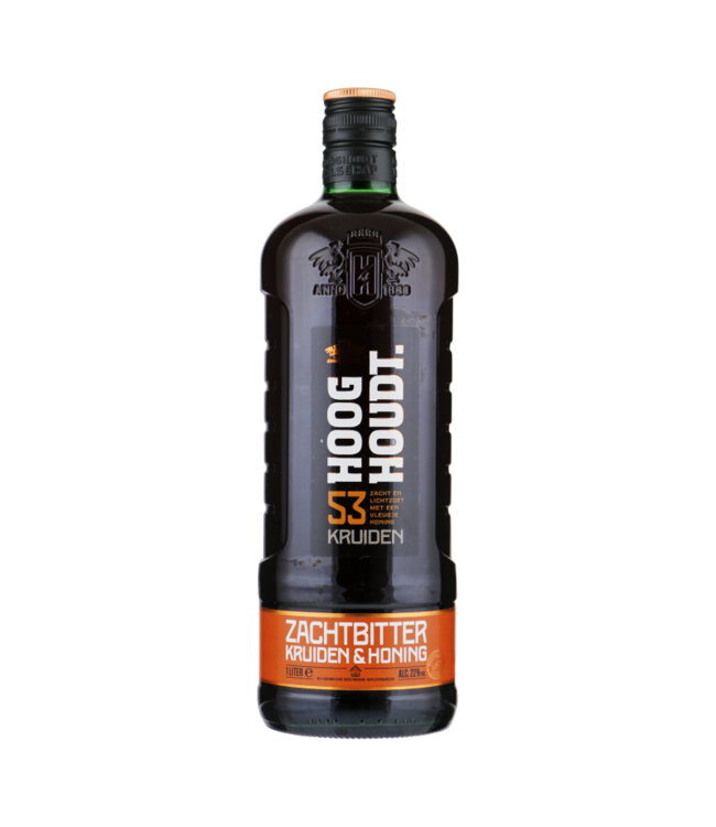 Hooghoudt Zachtbitter Kruiden & Honing 1,00 ltr 22%