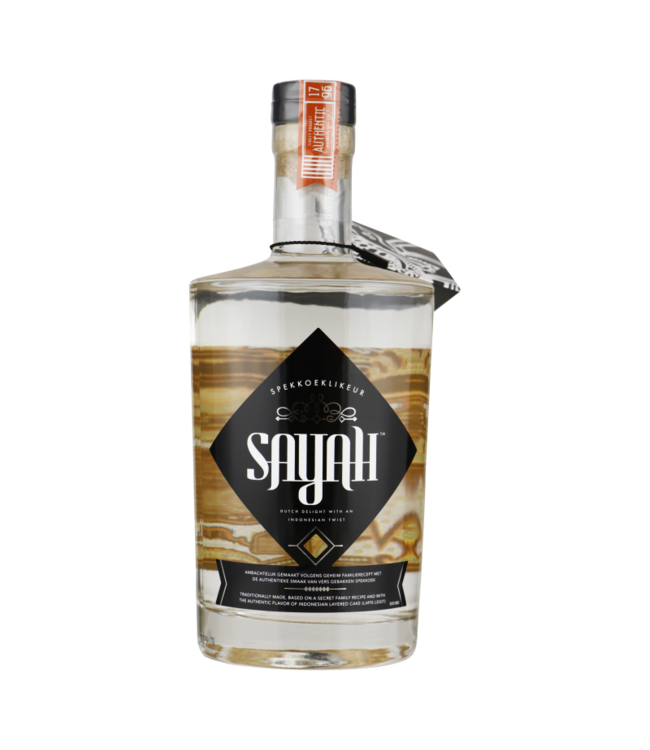 Sayah Spekkoek Likeur 0,50 ltr 14,9%