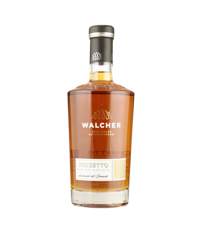 Walcher Noisetto Rum Hazelnoot Likeur 0,70 ltr 21%
