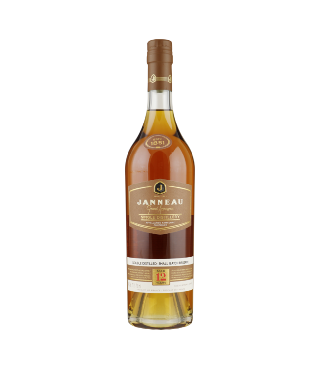 Janneau Armagnac 12 Years Old Single Distillery 0,70 ltr 40%