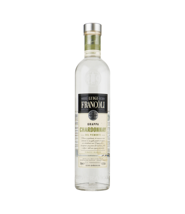 Francoli Grappa Chardonnay 0,70 ltr 41,5%