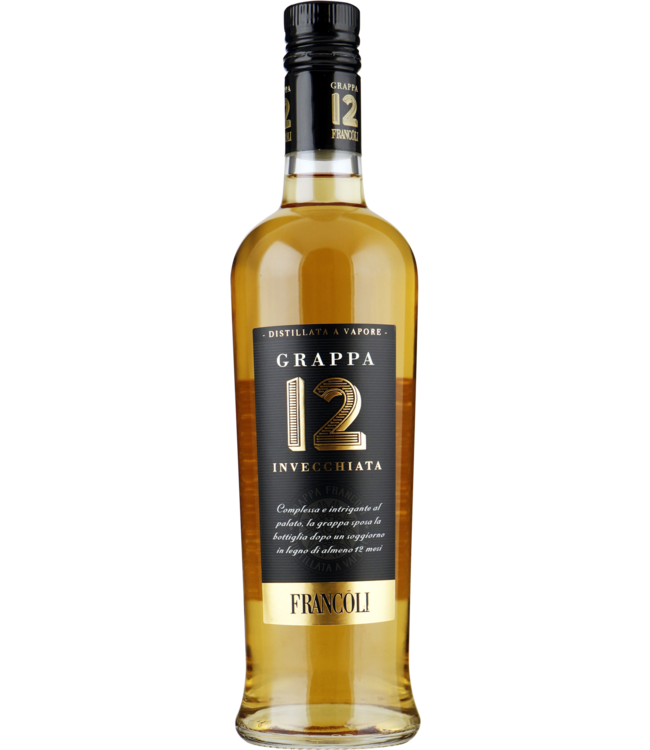 Francoli Grappa 12 Invecchiata 0,70 ltr 40%