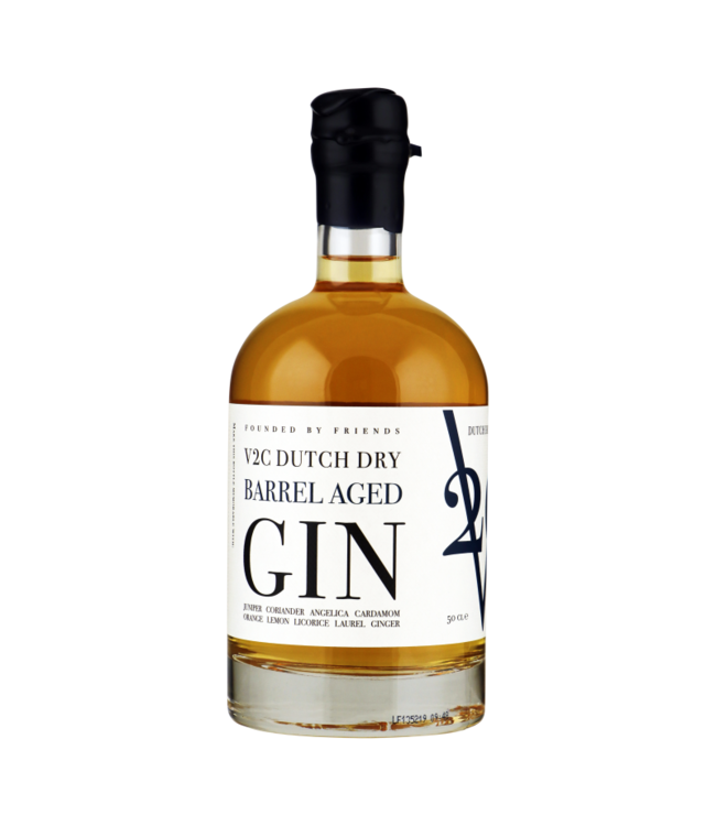 V2C Barrel Aged Dutch Dry Gin 0,50 ltr 41,5%