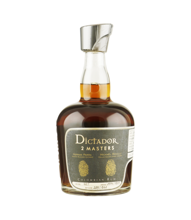 Dictador 2Masters Hardy 74/77 Winter Blend 0,70 ltr 42%