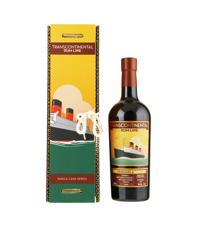 Transcontinental Rum Venezuela 2008 0,70 ltr 62%