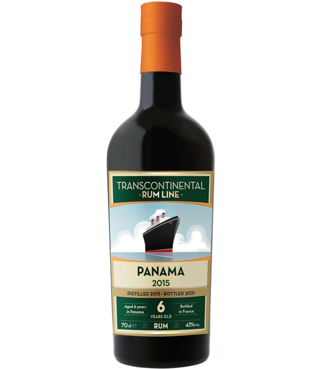 Transcontinental Rum Panama 2015 0,70 ltr 43%