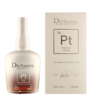 Dictador Aged Rum Platinum 0,70 40%
