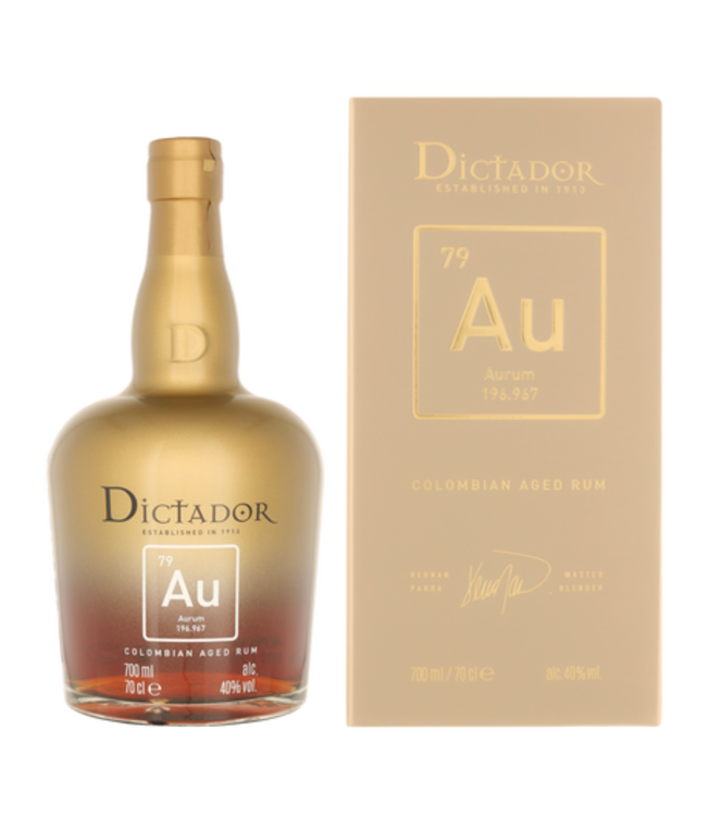 Dictador Aged Rum Aurum 0,70 ltr 40%