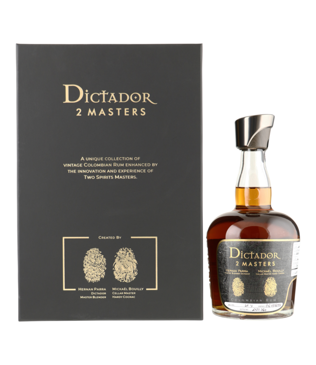 Dictador '2Masters' Hardy 76/78 Summer First Edition 0,70 ltr 41%