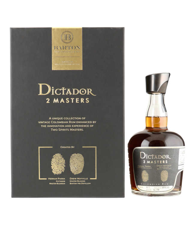 Dictador '2Masters' Barton 1792 79/82 Wheated Bb. 0,70 ltr 45%