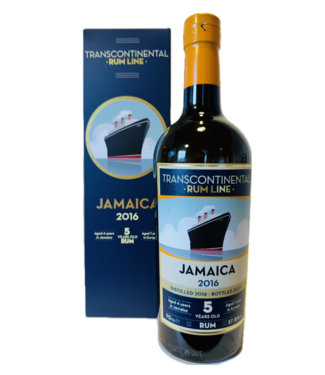 Transcontinental Rum Jamaica 2016 0,70 ltr 57,18%