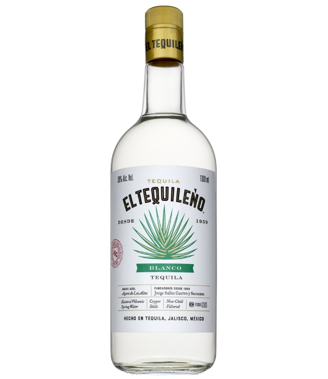 El Tequileno Tequila Blanco 1,0 ltr 38%
