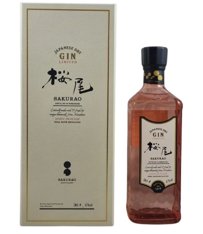 Sakurao Japanse Gin 2023 0,70 ltr 47%