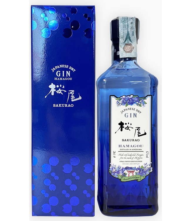 Sakurao Japanse Gin Hamagou Limited Edition 0,70 ltr 47%