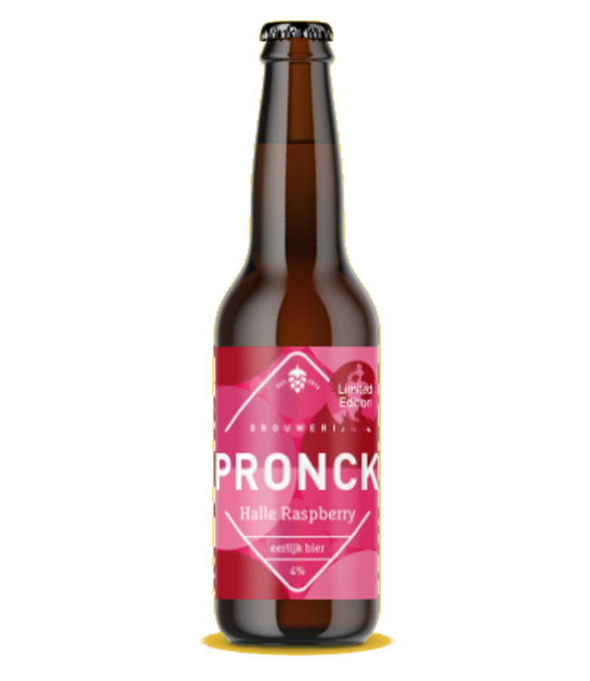 Pronck Halle Raspberry Limited Edition 0,33 ltr 4%