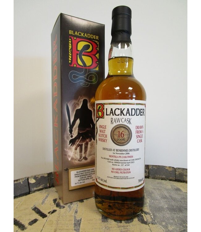 Blackadder Raw Cask Benrinnes 16 Years Old 2006 0,70 ltr 54,7%