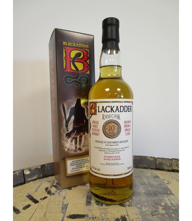 Blackadder Raw Cask Glen Moray 10 Years Old 2013 0.70 ltr 63.4%