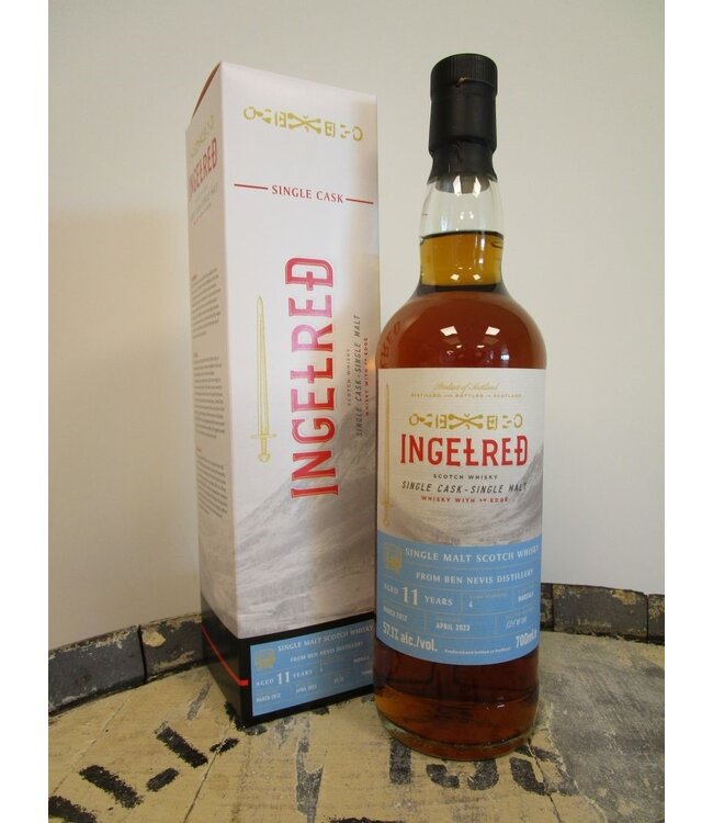Blackadder Ingelred Ben Nevis 11 Years Old 2012 0,70 ltr 57,1%