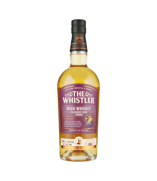 The Whistler Calvados Cask Finish Irish Whiskey 0,70 ltr 43%